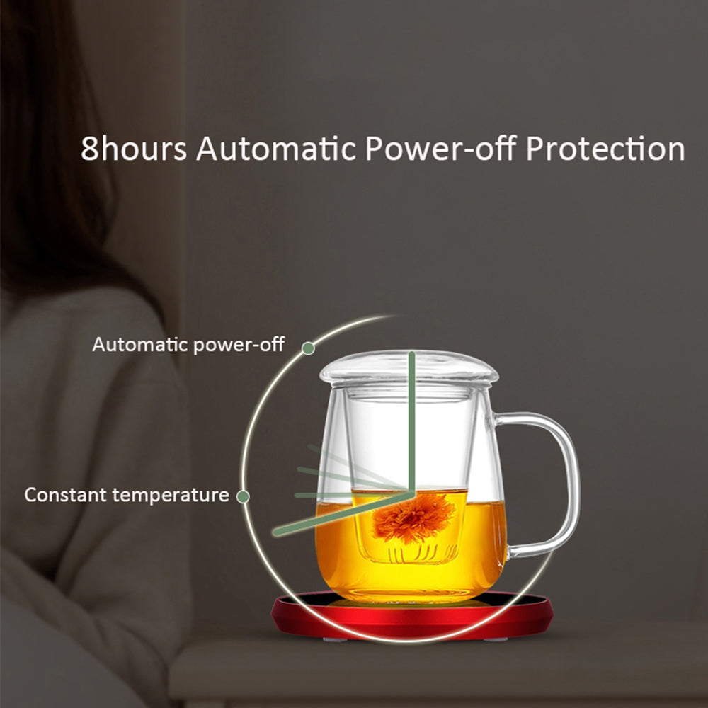 Coffee Mug Cup Warmer, Milk Tea Water Cup Heating Electric Touch Pad