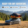 Soft Shell Rooftop Tent, Waterproof Car Roof Tent with Ladder for Camping