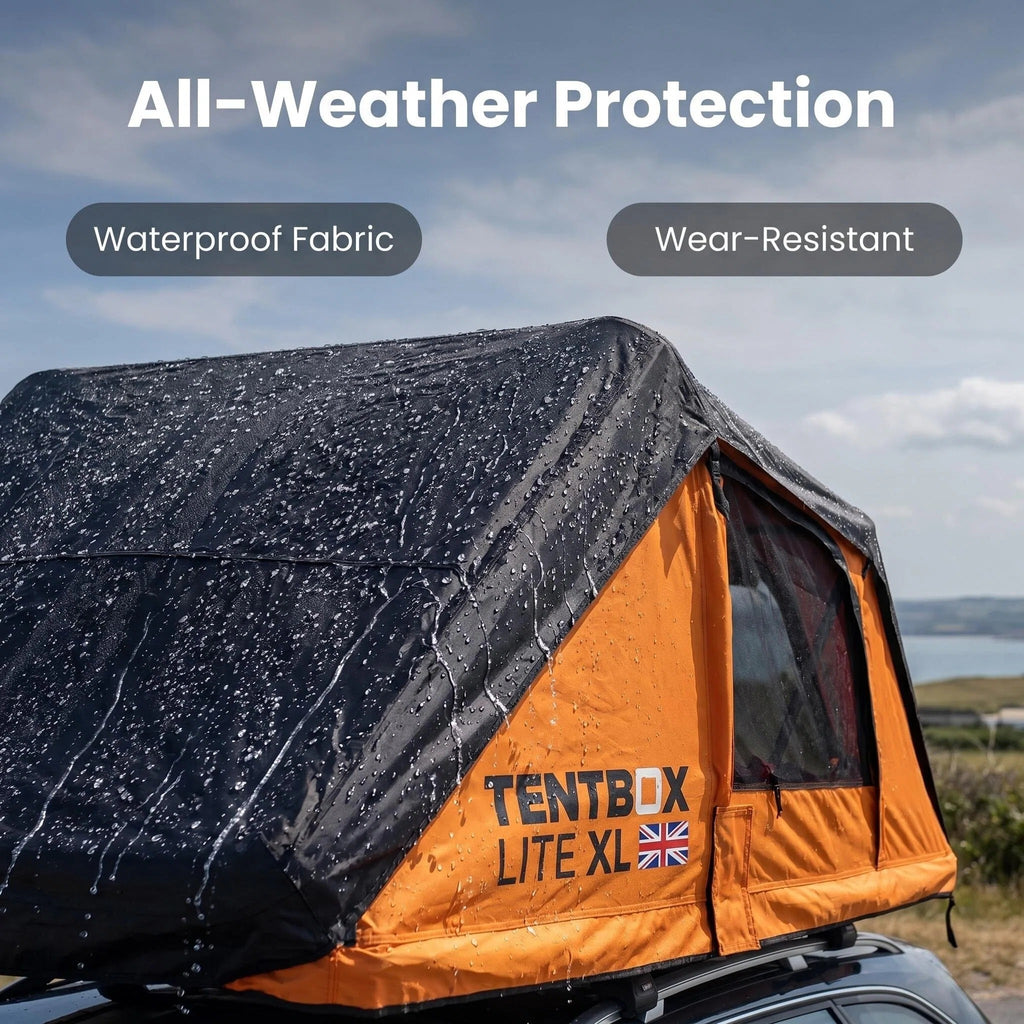 Soft Shell Rooftop Tent, Waterproof Car Roof Tent with Ladder for Camping