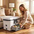 Long-Lasting Chill Cooler with Storage Drawer, Ice Retention Hard Cooler